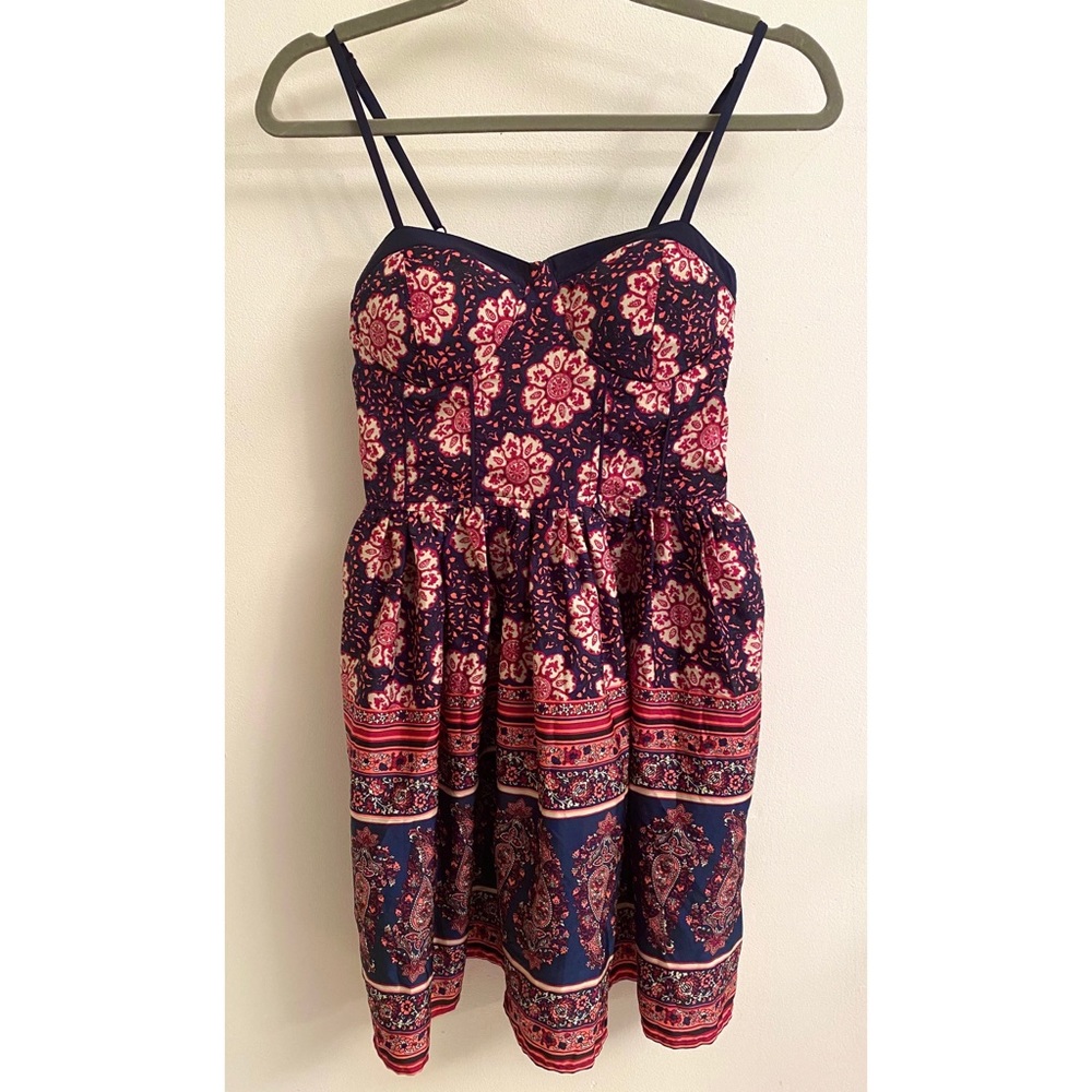 Band of Gypsies Bustier Paisley Dress